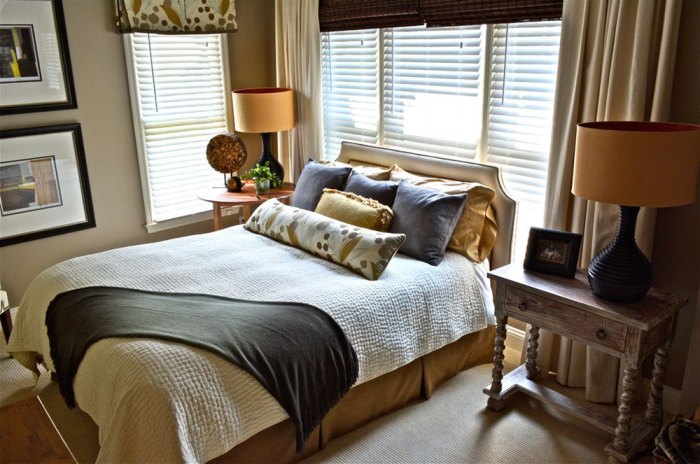 How to arrange and decorate a small bedroom