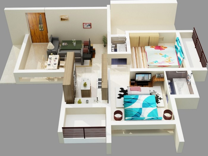 How to decorate a 2 bedroom apartment