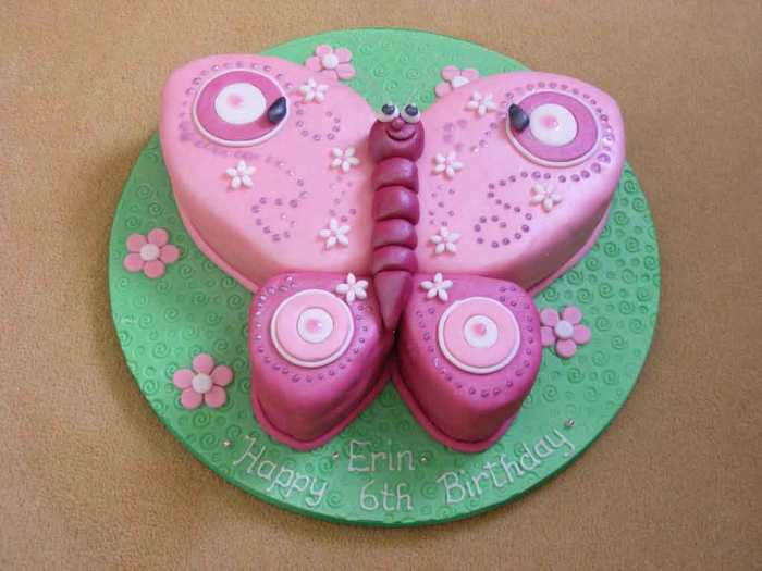 How to make and decorate a butterfly cake