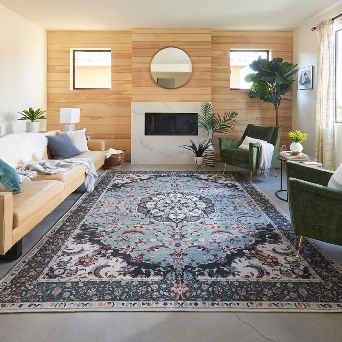 How to decorate with apartment carpet