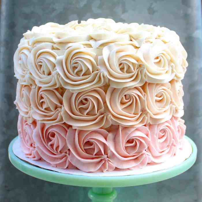 How to decorate your cake with butter icing