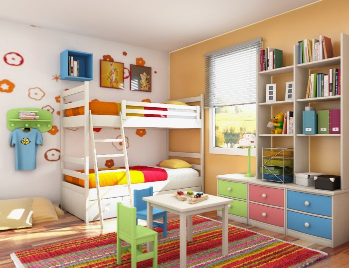 How to decorate a 5 year old bedroom