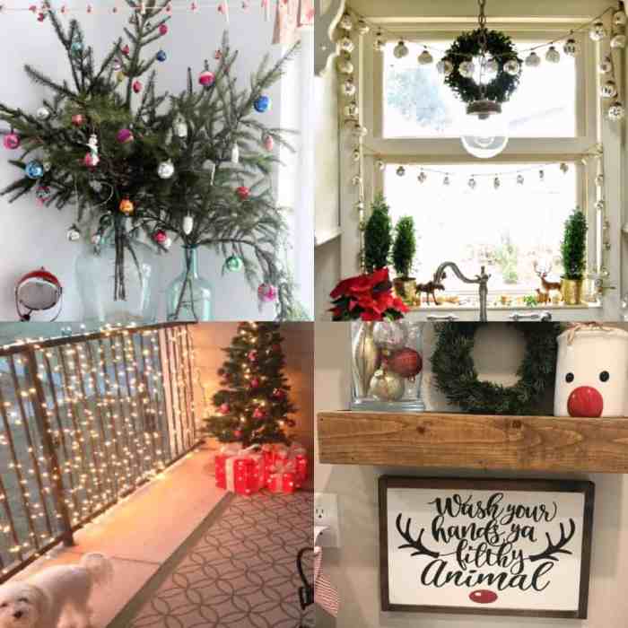 How to decorate for christmas in an apartment