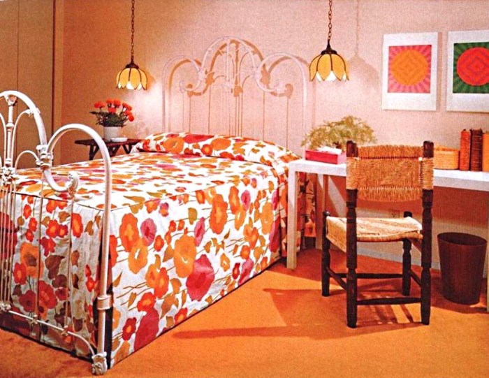 Bedroom decor vintage 1960s 60s 1960 retro budget article flickr