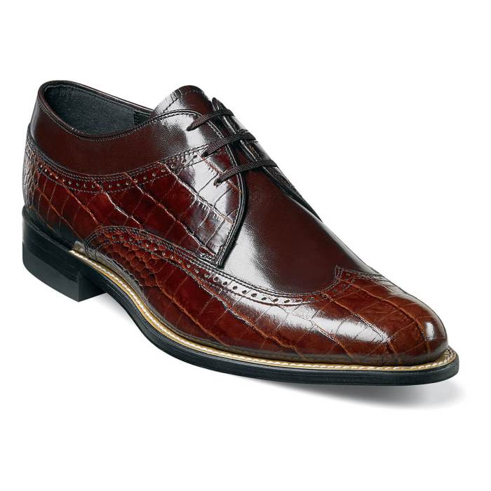 Stacy adams men's dress shoes brown