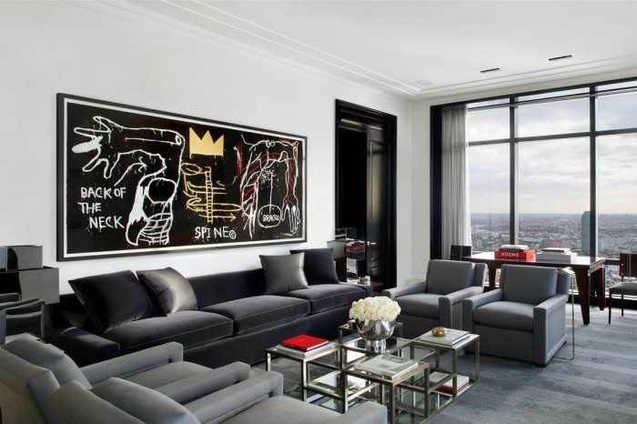 How to decorate a mens living room