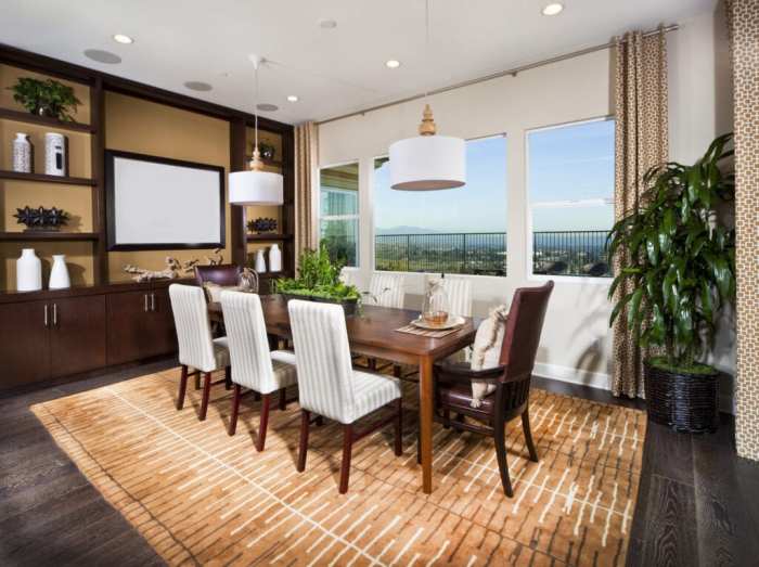 How to decorate a kitchen dining room