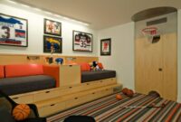 How to decorate a sports room