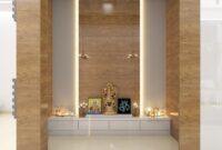 How to decorate pooja room with lights