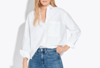 White dress shirt for woman