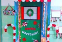 When to start a christmas door decorating contest