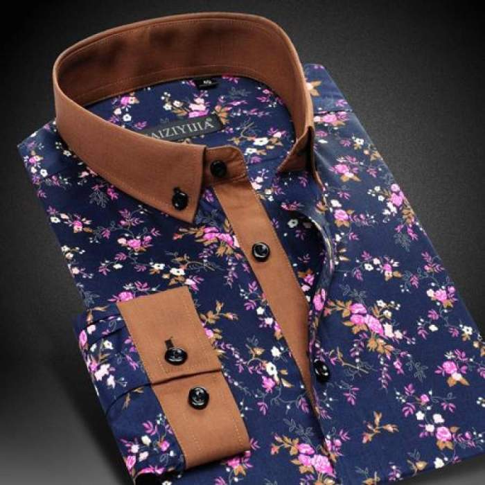 Women in mens dress shirt