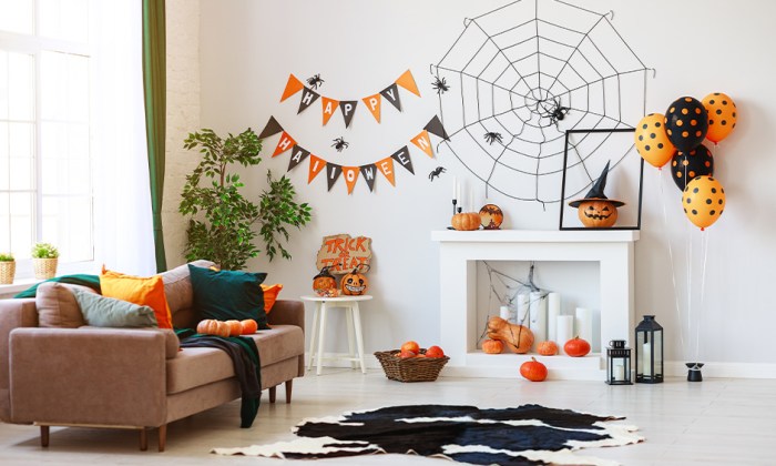 How to decorate a room for halloween party