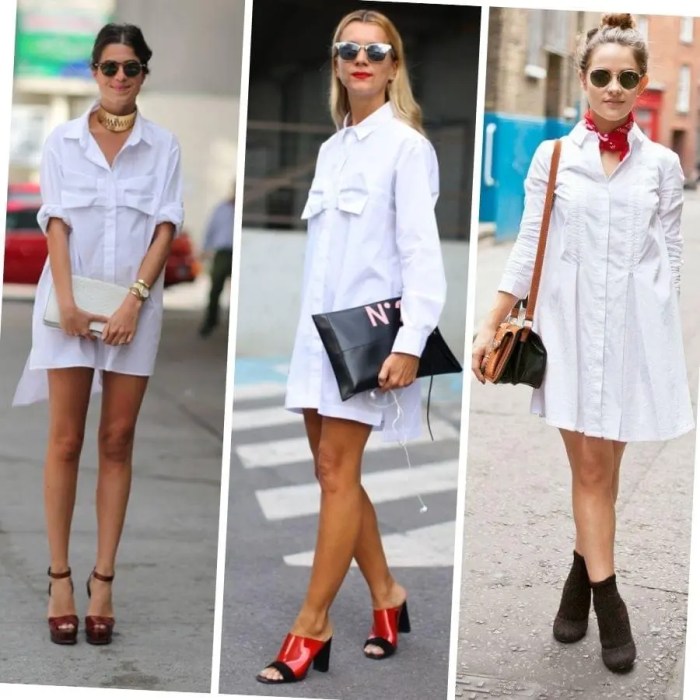 White dress shirt for woman