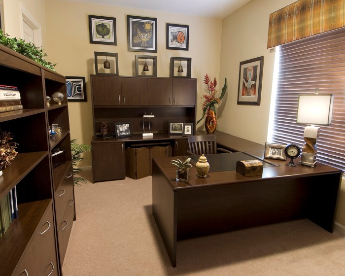 How should you decorate your office