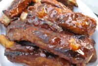 Pork filipino ribs style barbecue recipes